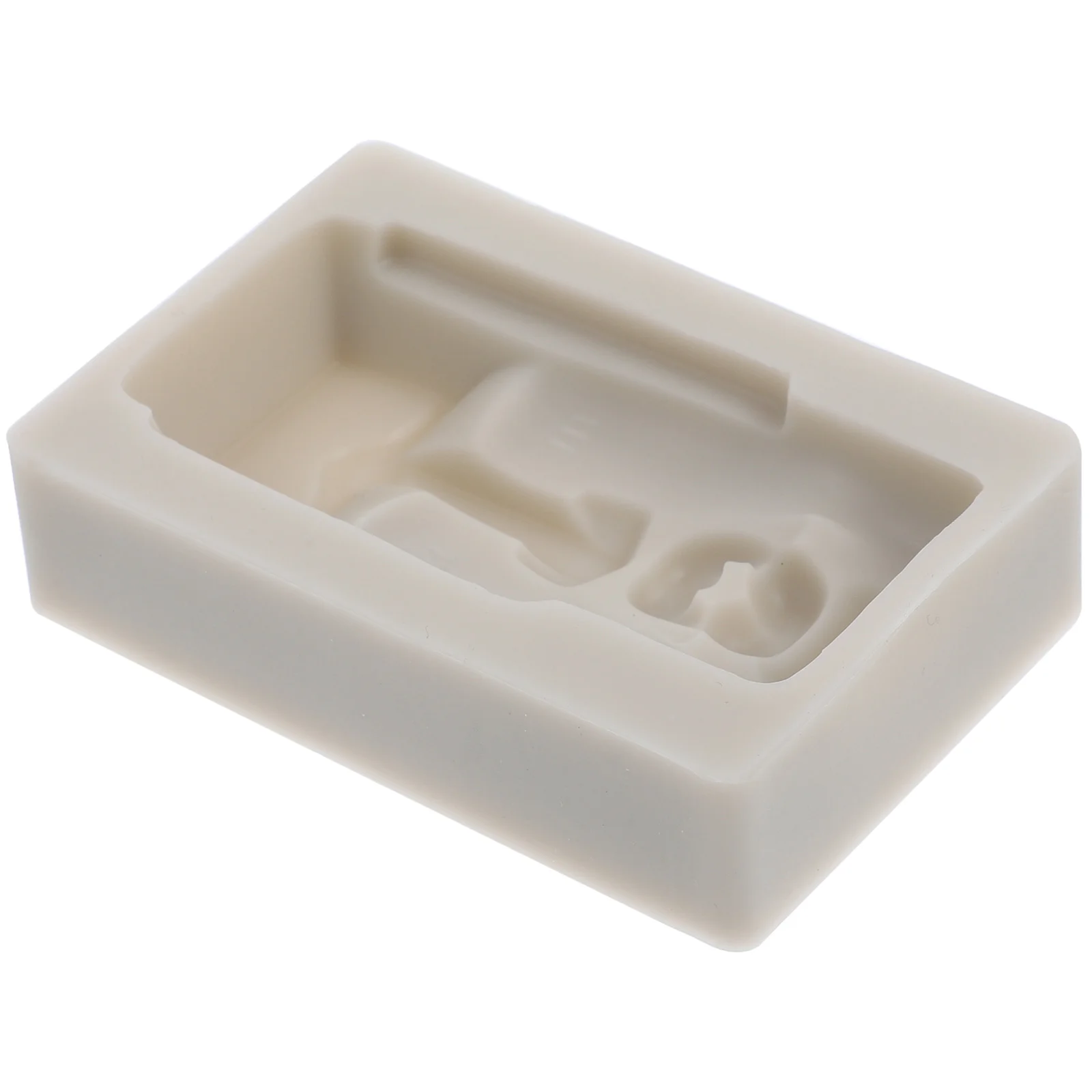 Еда Декор Моаи Камень Статуя Форма Торт Шайба Силиконовые Формы для Шоколада