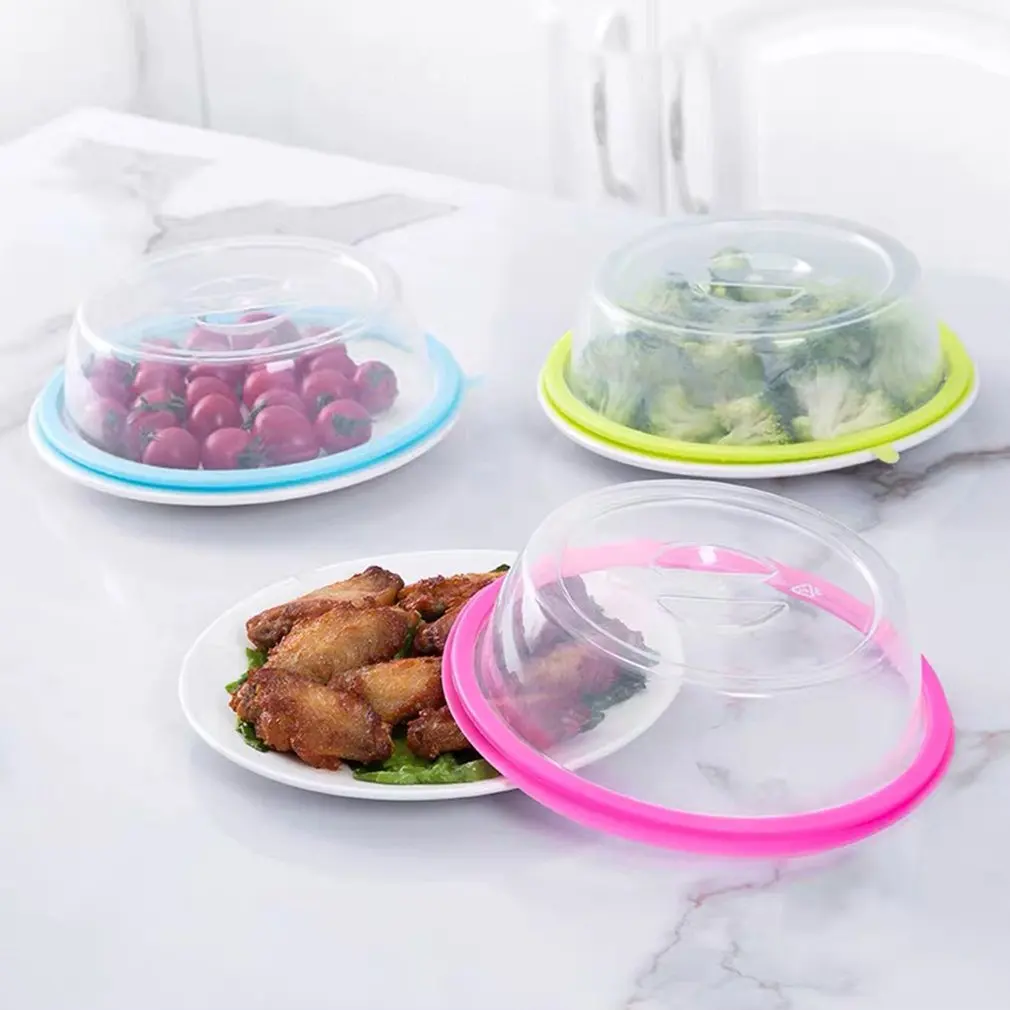 

Food Preservation Cover Professional Microwave Food Heat Resistant Lid Kitchen Food Sealing Lid Anti-Sputtering Cover