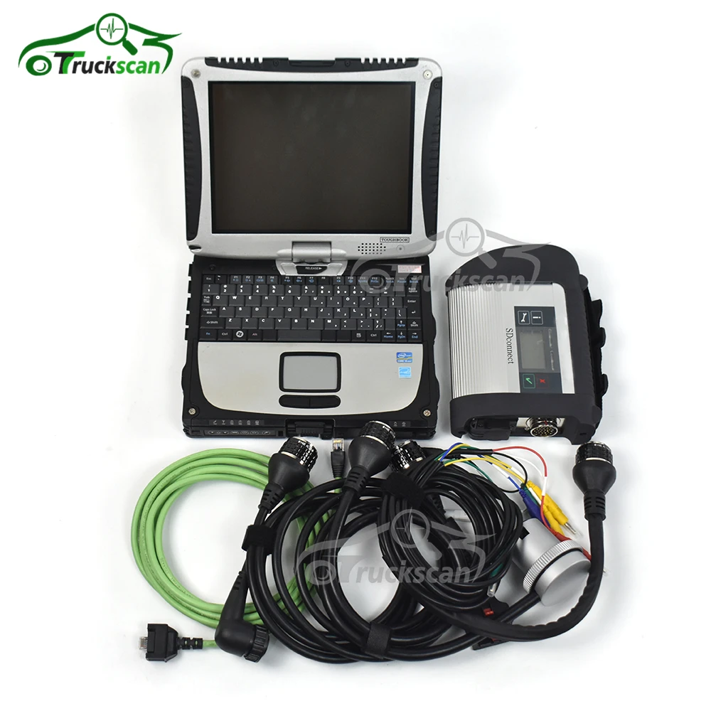 

MB STAR C4 Multiplexer mb sd c4 Better than mb sd c6 sd c5 xentry das wis epc For MB truck car diagnostic+Toughbook CF52 laptop