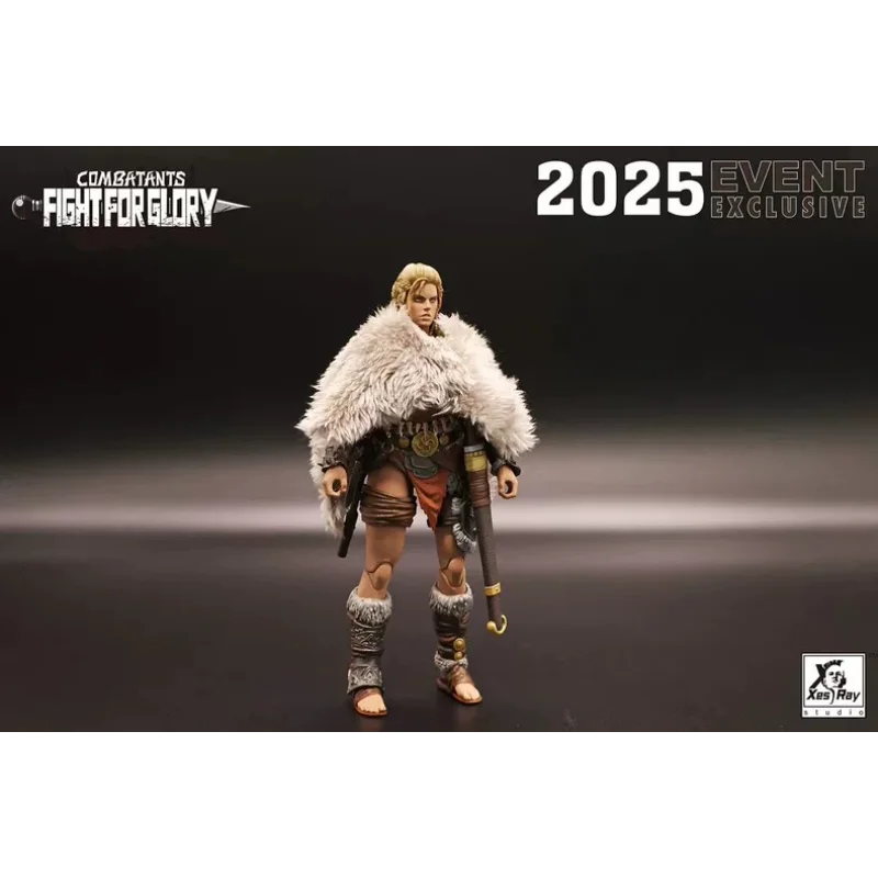 Фото В наличии: Оригинальная подвижная фигурка XesRay Battle of Glory: Golden Hilde Gladiator в масштабе 1/12, подарок и предмет коллекционирования №5