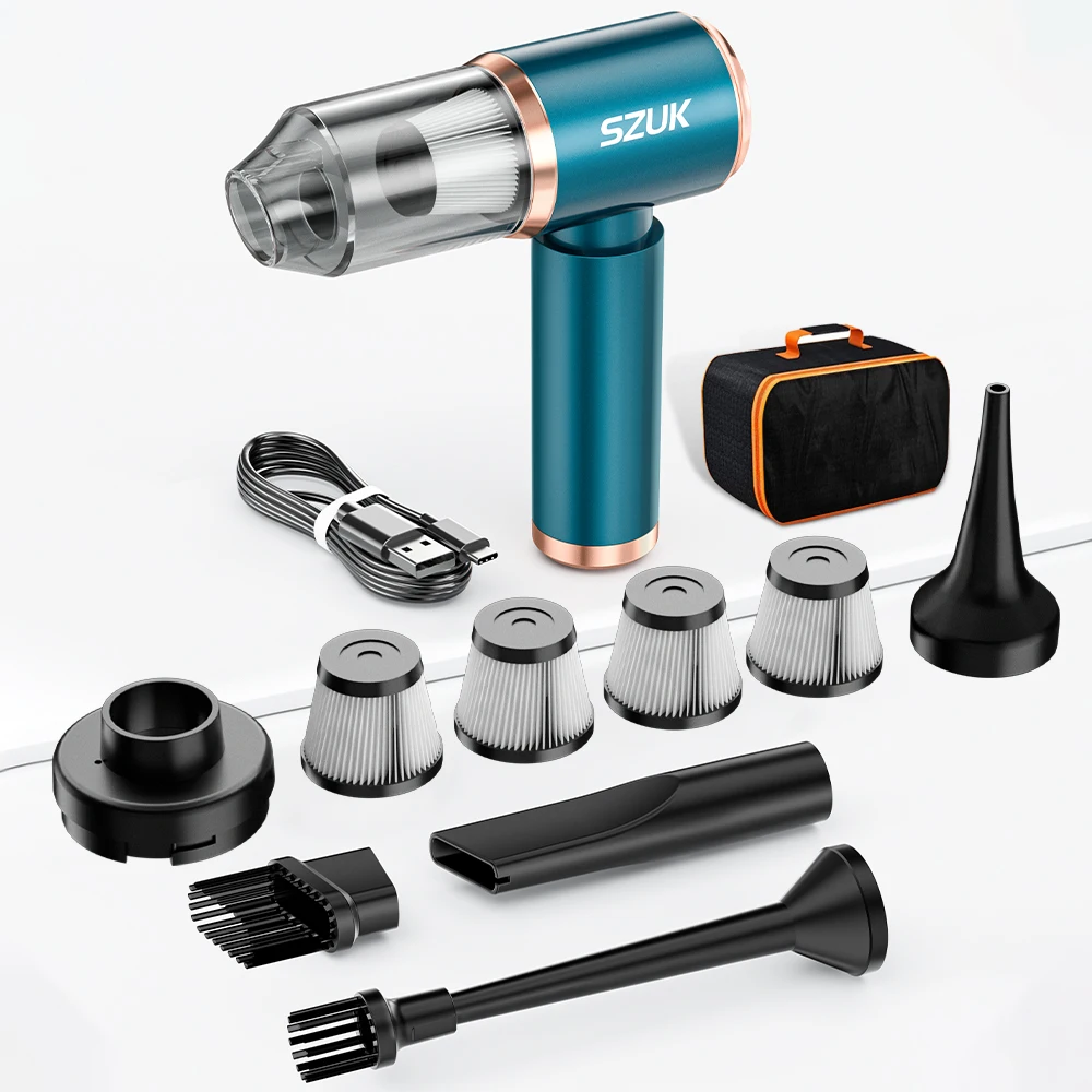 

SZUK новый автомобильный пылесос 165000Pa беспроводной пылесос мощный всасывающий ручной портативный мини-пылесос для автомобиля мини пылесос пылесос автомобильный пылесос беспроводной автомобильный портативный пылес