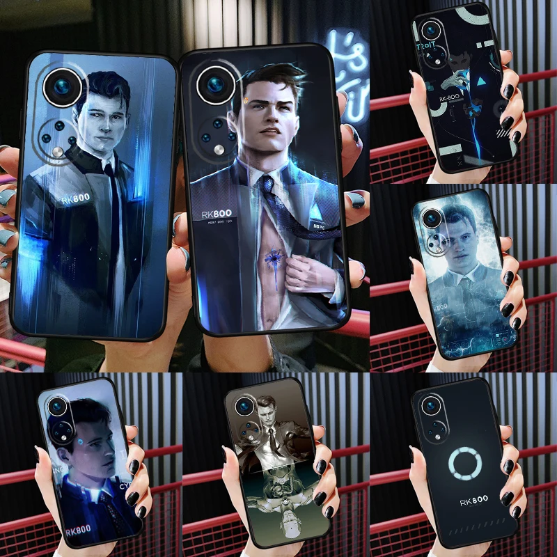

Detroit Become Human Case For Honor 50 Lite Cover For Huawei P50 Pro P20 P30 P40 Lite P Smart Z 2021 Nova 5T