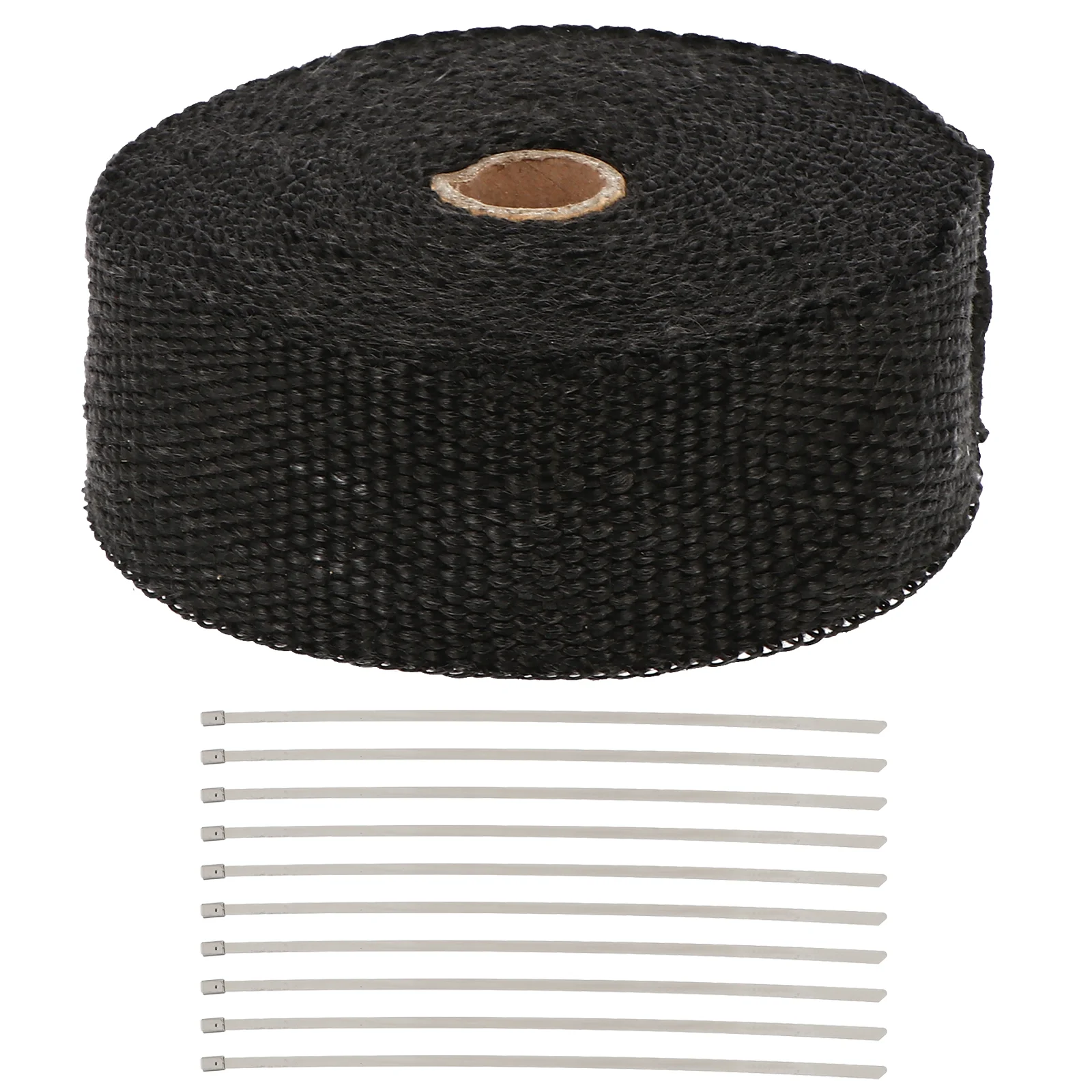 

10 M Insulation Belt Duct Tape Exhaust Wrap Heat Motorcycle Shield Glass Fiber Downpipe Insulated Self-adhesive thermal