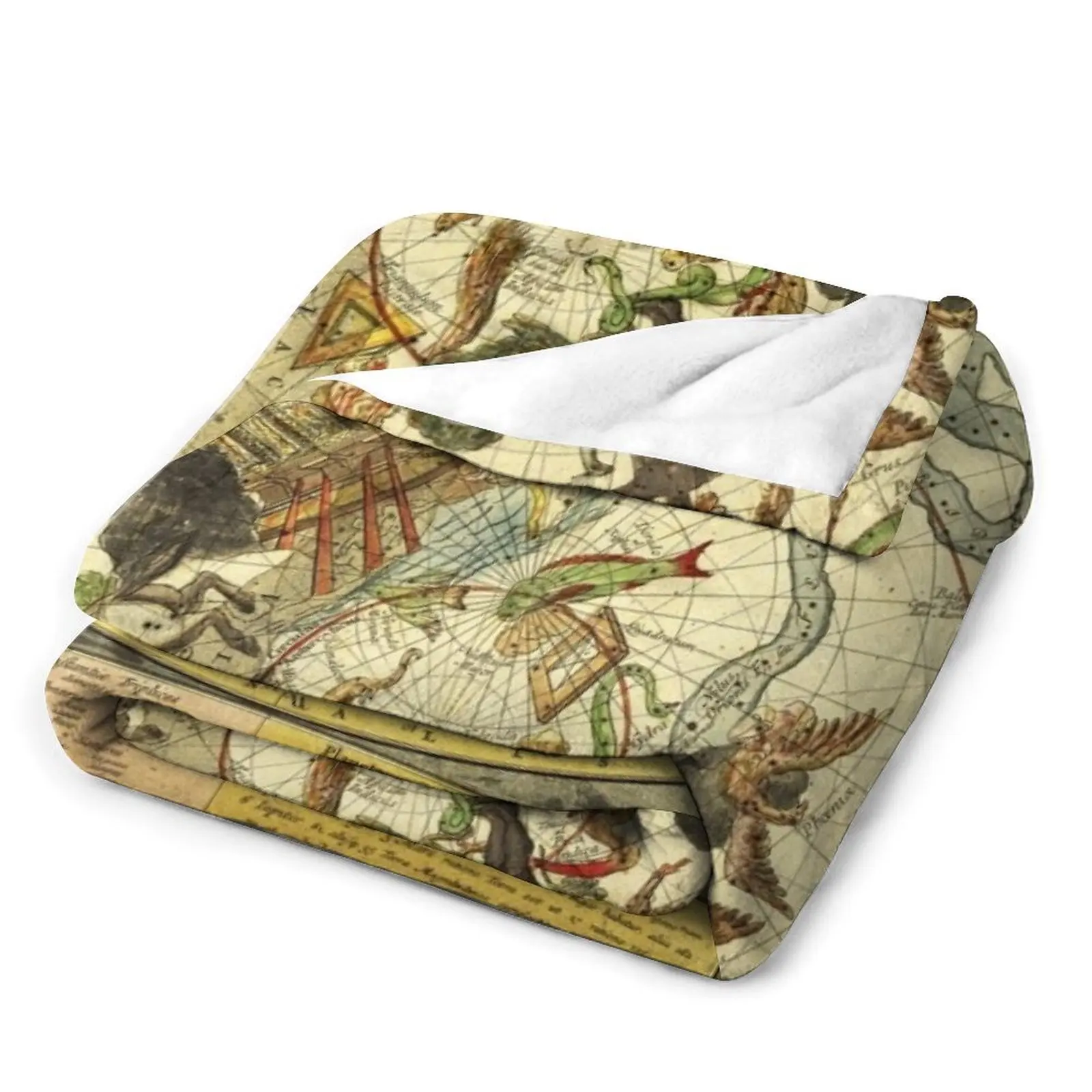 Звездная карта Южного неба 1722 антикварные астрологические карты плед одеяло