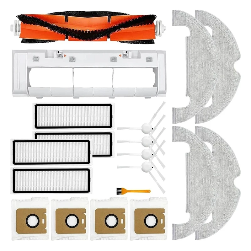 Замена для Dreame Bot D10 Plus/RLS3D основная щетка боковая ткань швабры HEPA-фильтр мешок