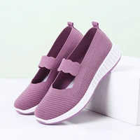 new summer running shoes for women ladies athletic shoes soft bottom loafers women sock sneakers light weight walking sneakers
