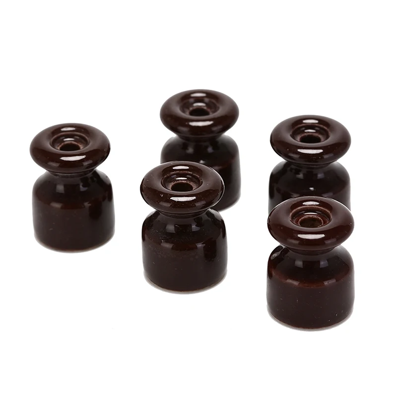 

5 шт., керамические изоляторы для кабелей