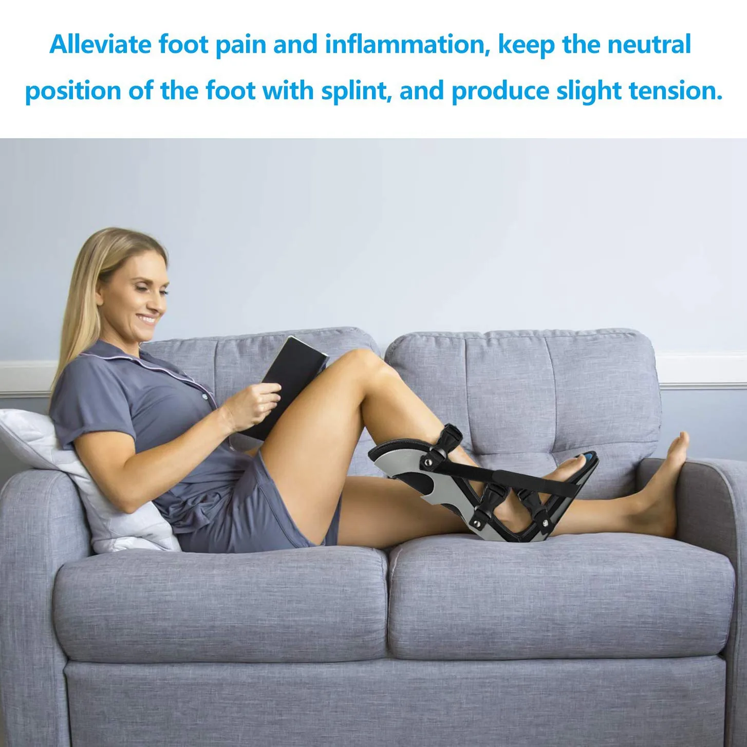 Подошвенный фасциит ночная шина поддержка ног ботинок бандаж для фаски