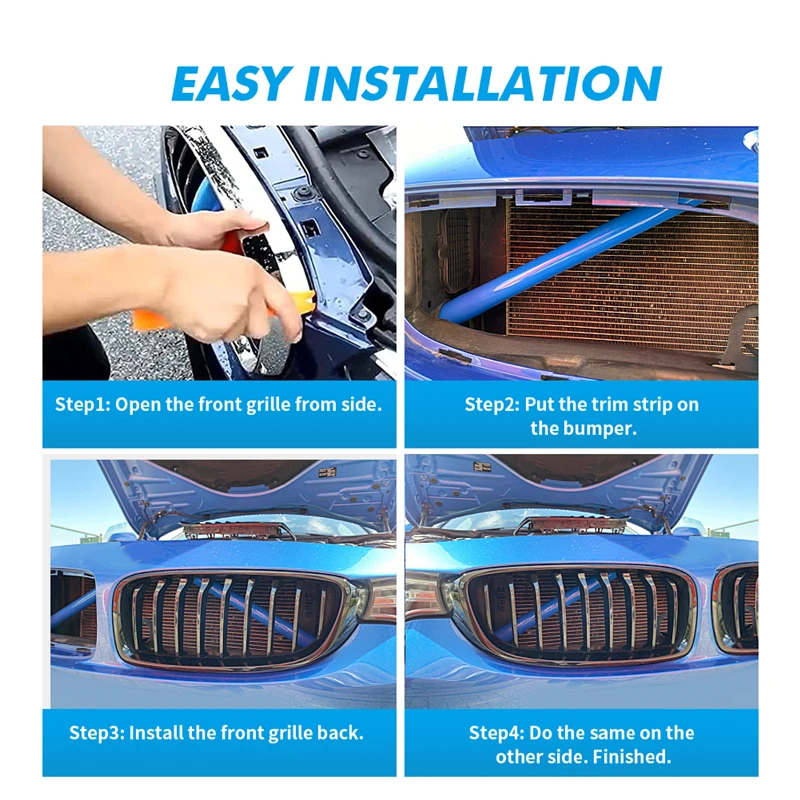 Декоративная рамка для BMW накладки на переднюю решетку радиатора F20 F22 F21 F30 F32 F36 F23