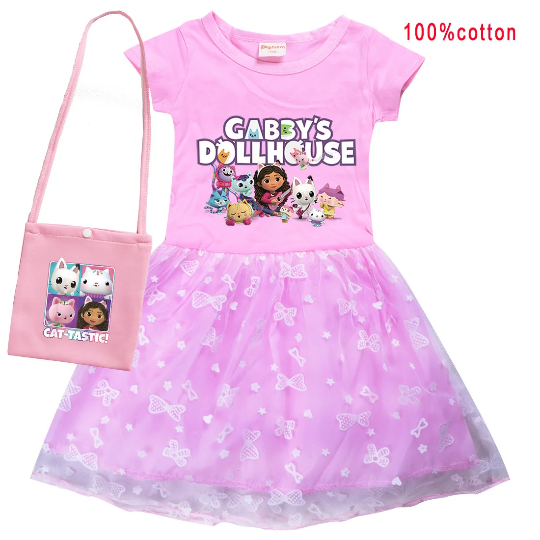 Косплей-костюм для девочек Gabbys косплей-костюм кукольного домика кошки платья