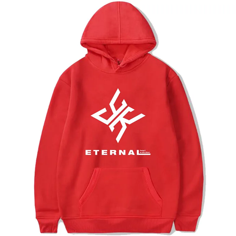 

DAY6 Sweatshirts Park Jae-hyung Kim Won-pil Yoon Do-woon Park Sung-jin Young K Fashion Hoodie Hooded Top Pullovers Streetwear