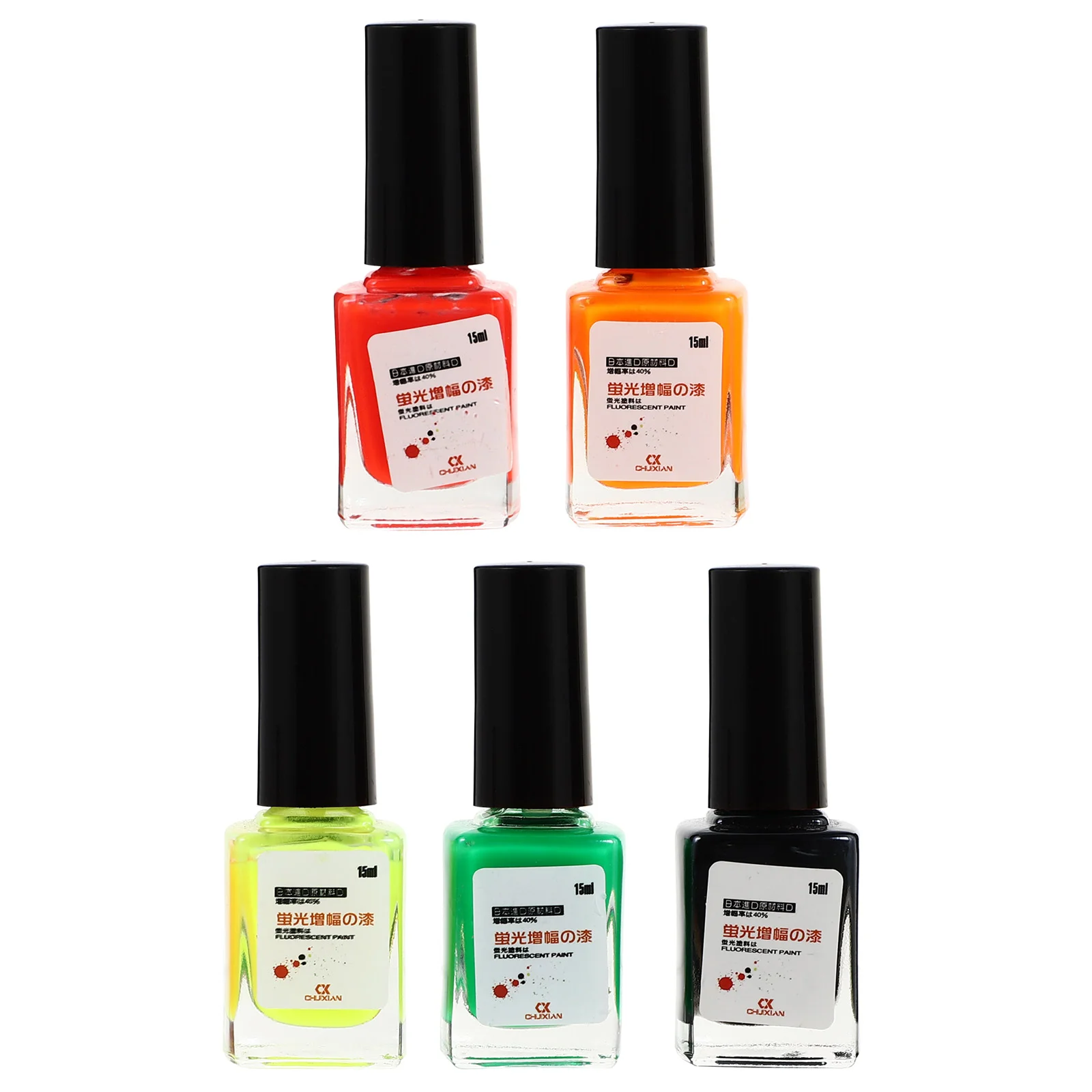 

5 Bottles Fish Float Paint Fishing Gear Lovers Gift Waterproof Paints Bleach Supplies