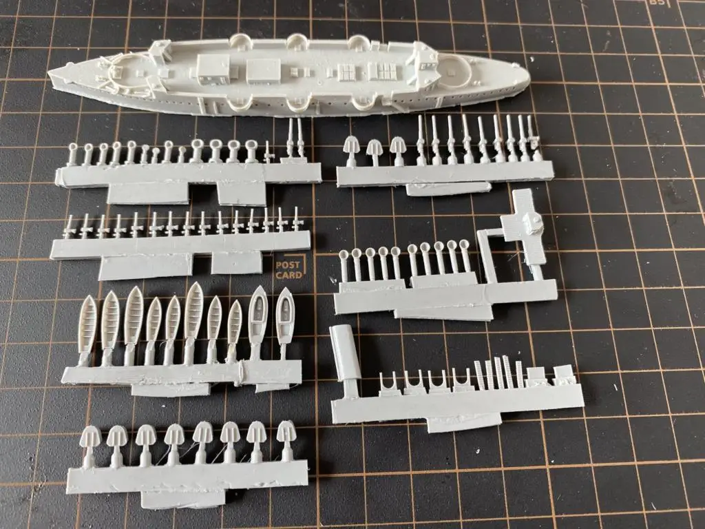 1/700 советский российский флот Naniwa защитный Круизер морские игрушки Сборная