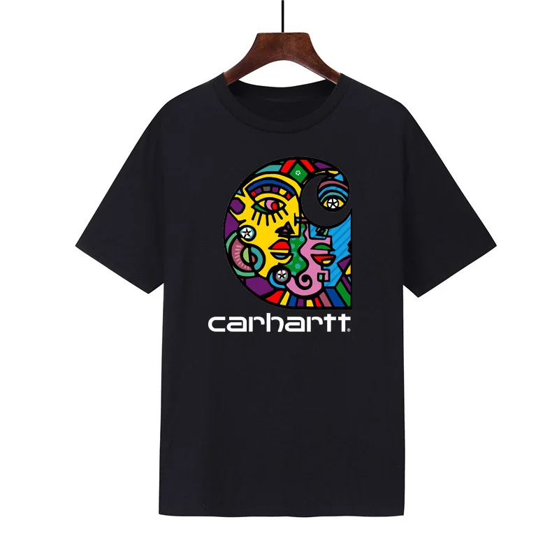 

Carhartt Wip Women Men Tshirt Unisex Summer New Fashion Short Sleeve T shirt Ladies Casual Harajuku Style Clothes