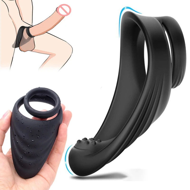 Новое Силиконовое кольцо для пениса подвязки мошонки секс-игрушки мужчин