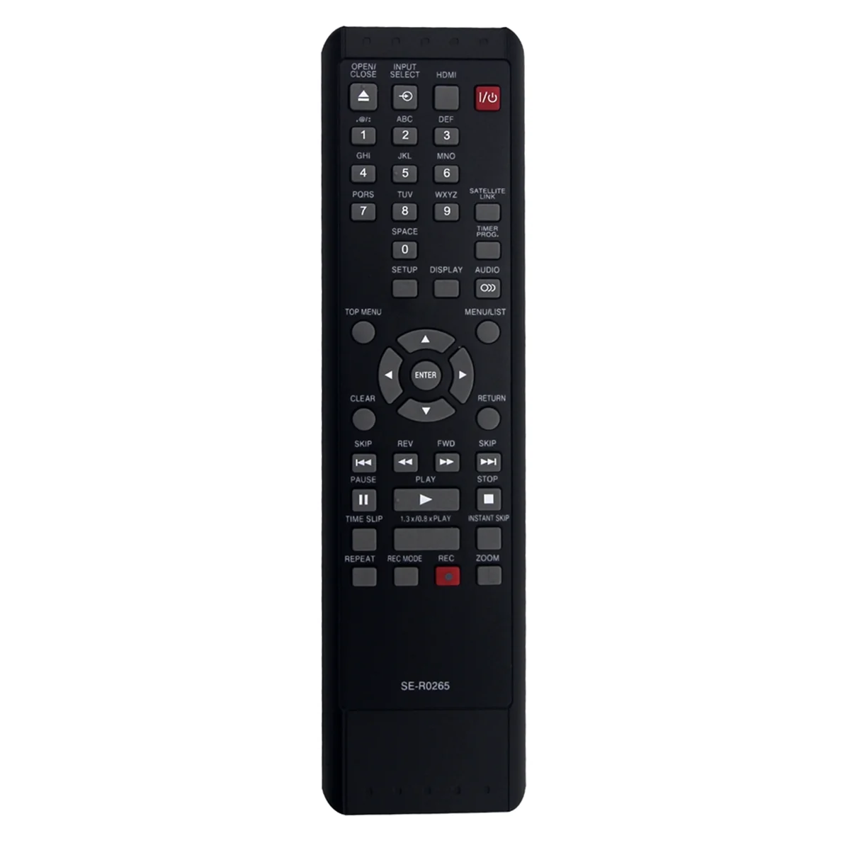 SE-R0265 Замена пульта дистанционного управления для DVD-рекордера Toshiba D-R430 D-R420 D-KR40