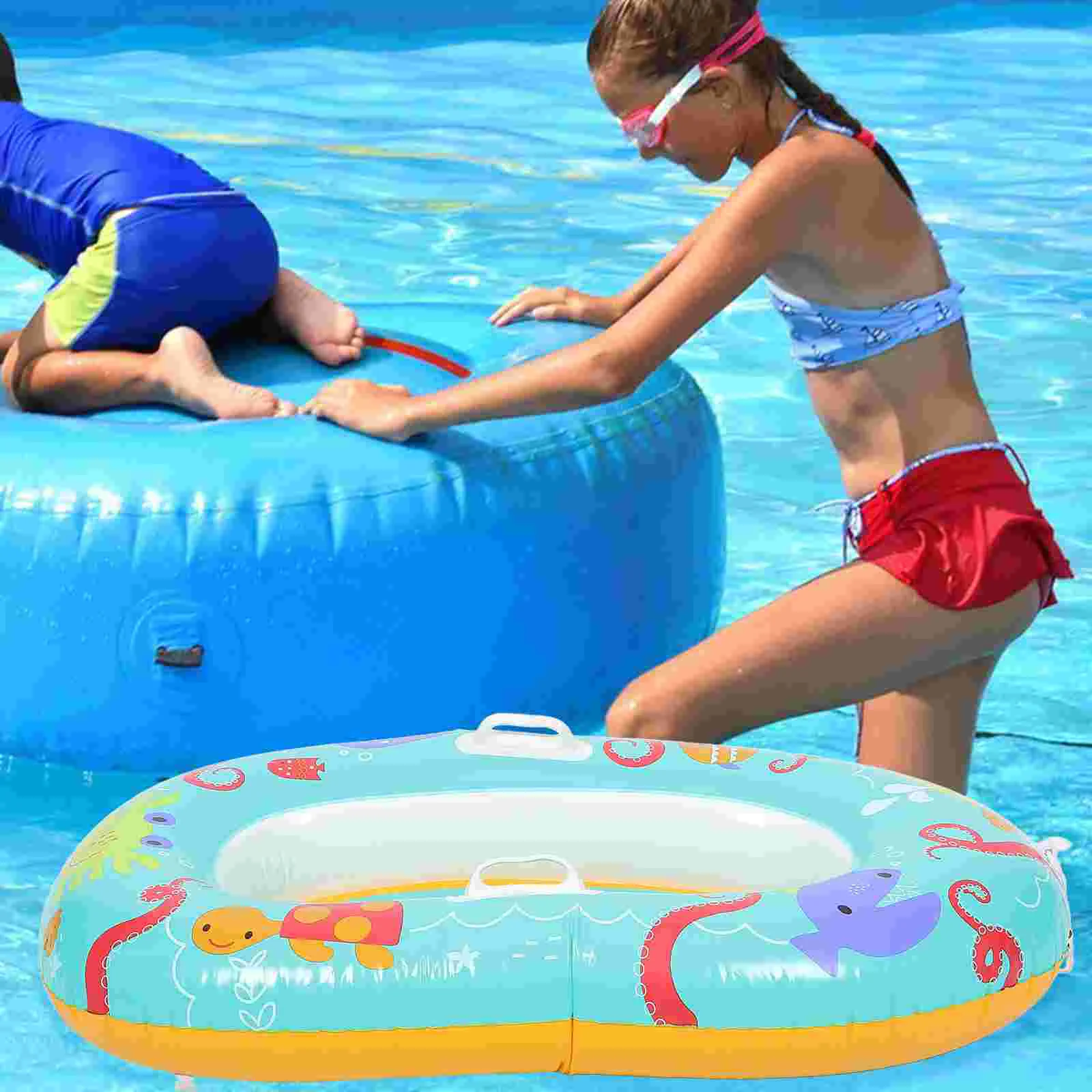 Игрушки для малышей детская надувная лодка детское маленькое сиденье с