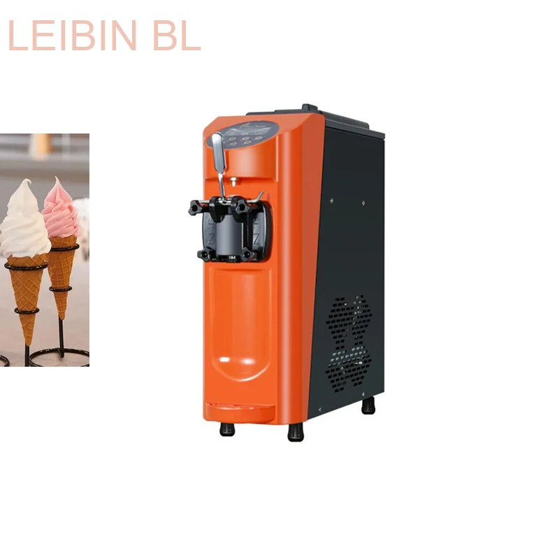 

Commercial Desktop Small One Flavor Soft Ice Cream Machine For Sale