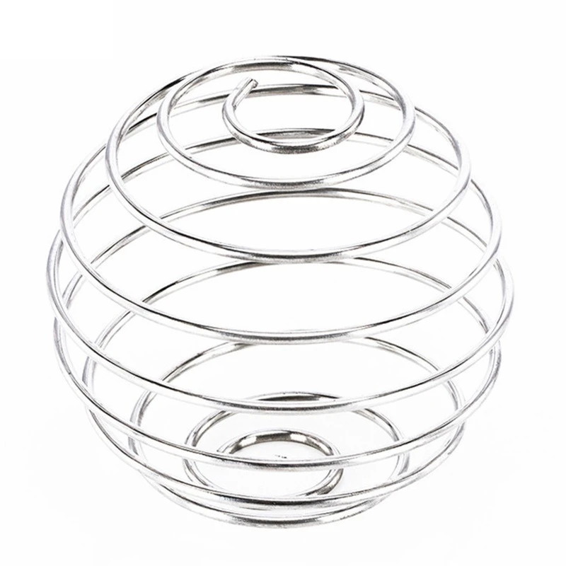 

2 Size Fitness Shaker Stirring Ball / Mixing Mixer Ball Shake The Protein Powder / Stainless Steel Whisk Blender Spring Ball