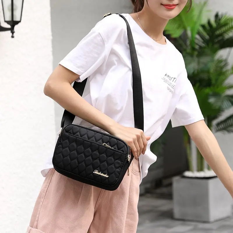 New Balloon Mobile Crossbody Bags For Women Fashion Women Shoulder Bag Cell Phone Pouch With Headphone Plug 3 Layer Wallet