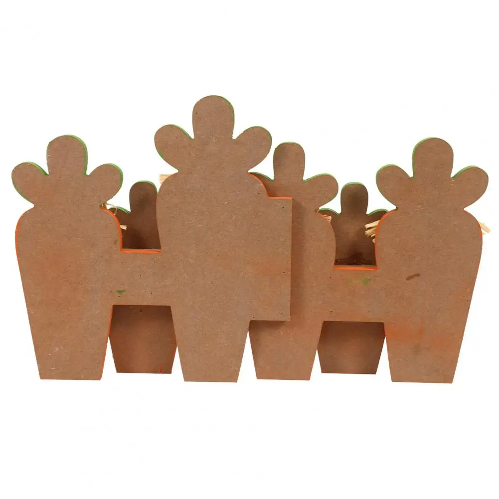 Набор декоративных украшений для пасхальной каминки деревенский деревянный