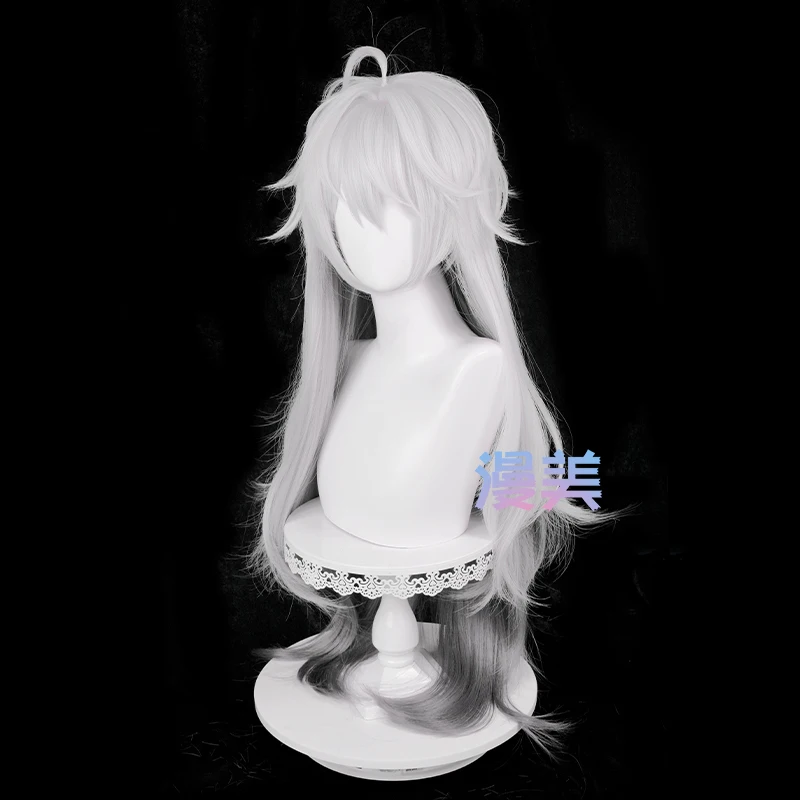 Игра Arknights Lappland The Decadenza парик для косплея волосы белый с длинными волосами