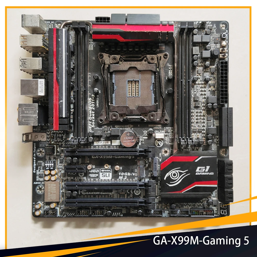 

X99 GA-X99M-Gaming 5 For Gigabyte X99M-Gaming 5 LGA2011-3 Core i7 Processors DDR4 64GB Micro ATX Motherboard High Quality