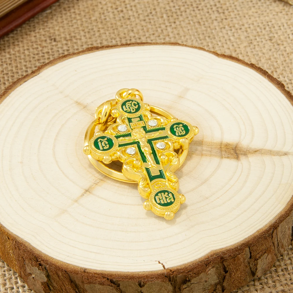 

Христианский брелок-крест HTISOK