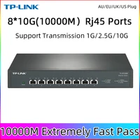 tp link tl st1008 10gbe switch 10 gigabit switch 10gb switch 10000mbps 10g switch 810gbps rj45 port network ethernet hub