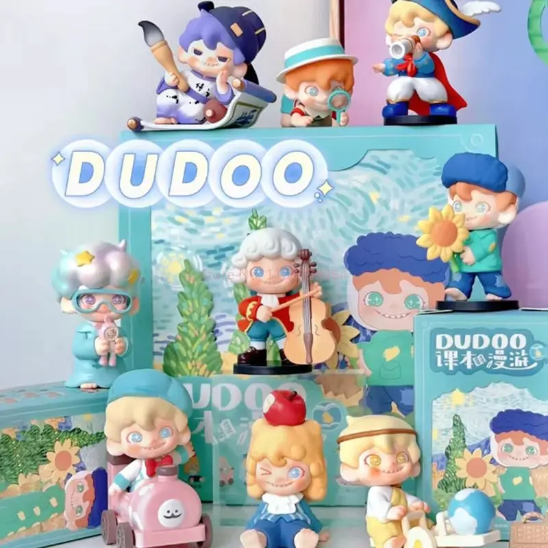 DUDOO слепая коробка, учебник, серия Roaming, игрушки, аниме-фигурки, куклы, загадочная коробка, модель, настольная фигурка, орнамент для девочек, день рождения (art.: 3920cb8e162cf) - 3920cb8e162cf