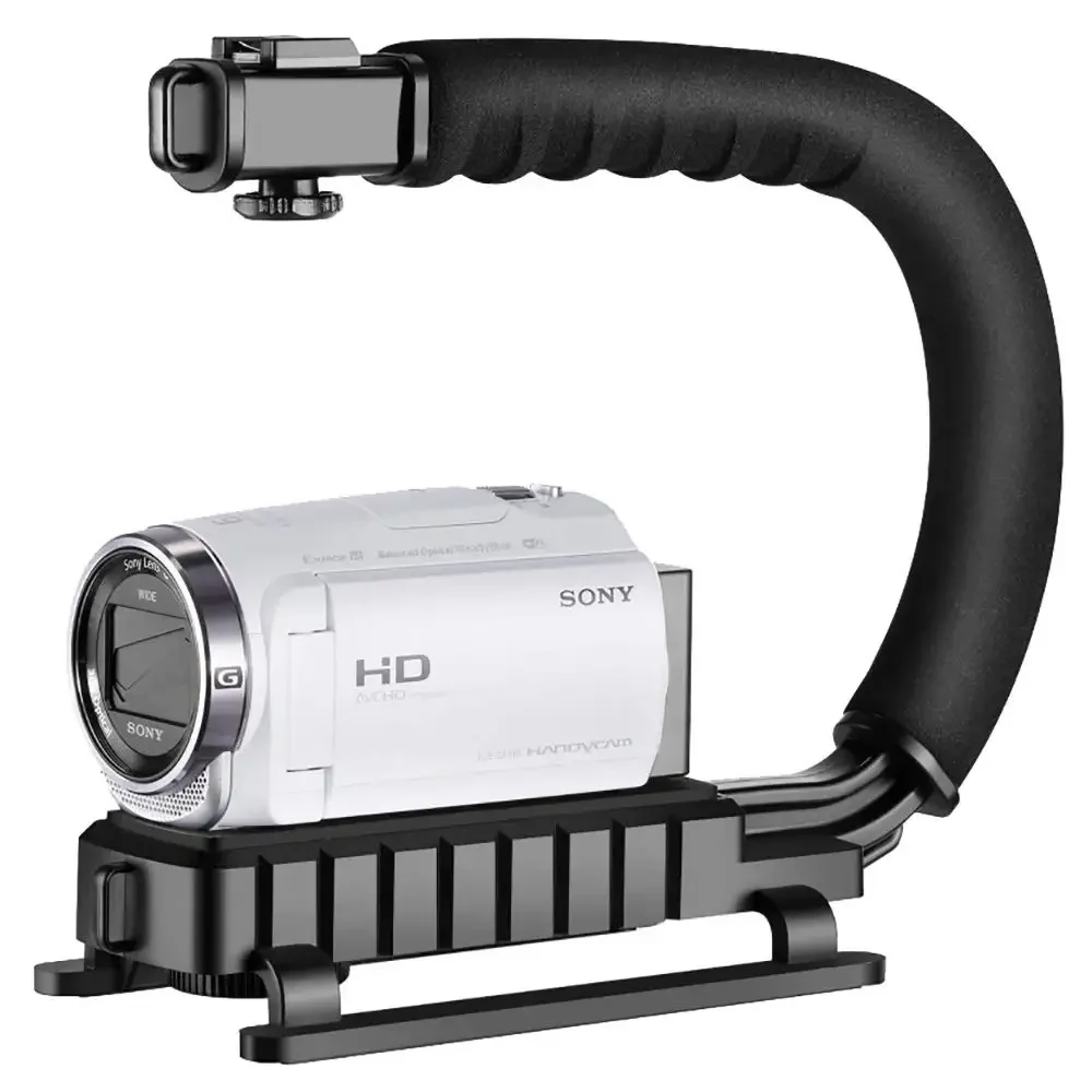 Ручной Стабилизатор Телефона U-образный Для Видеосъемки Совместимый С iPhone Canon Nikon
