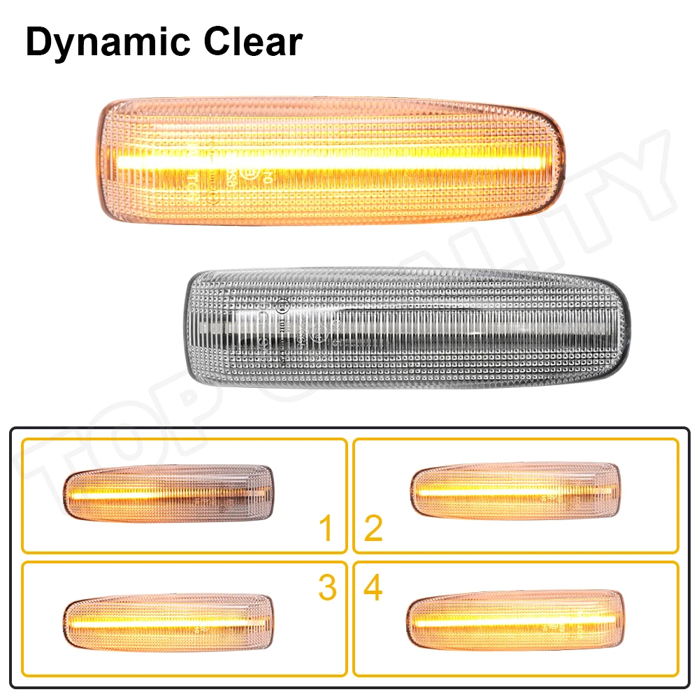 

Для Nissan 300ZX 1990-1996 Nissan Cedric Y32 Y33 Gloria Y32 динамический светодиодный боковой габаритный фонарь указателя поворота