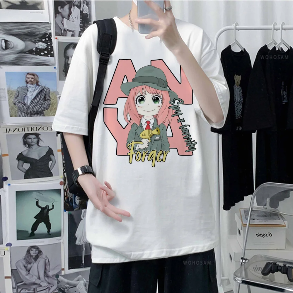 

Мужская комиксная Футболка с принтом семейных комиксов spy x, мужская одежда в стиле Харадзюку