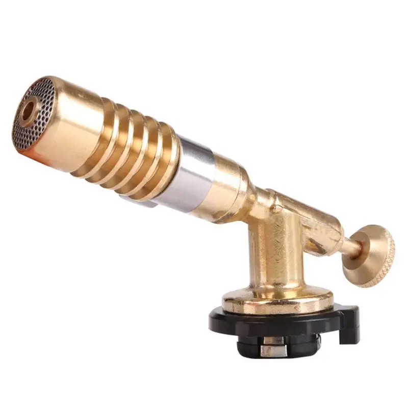 

Portable Gas Torch Flame Blowtorch Copper Flame Gas-Burner Lighter Heating Welding For Outdoor Camping BBQ Spray
