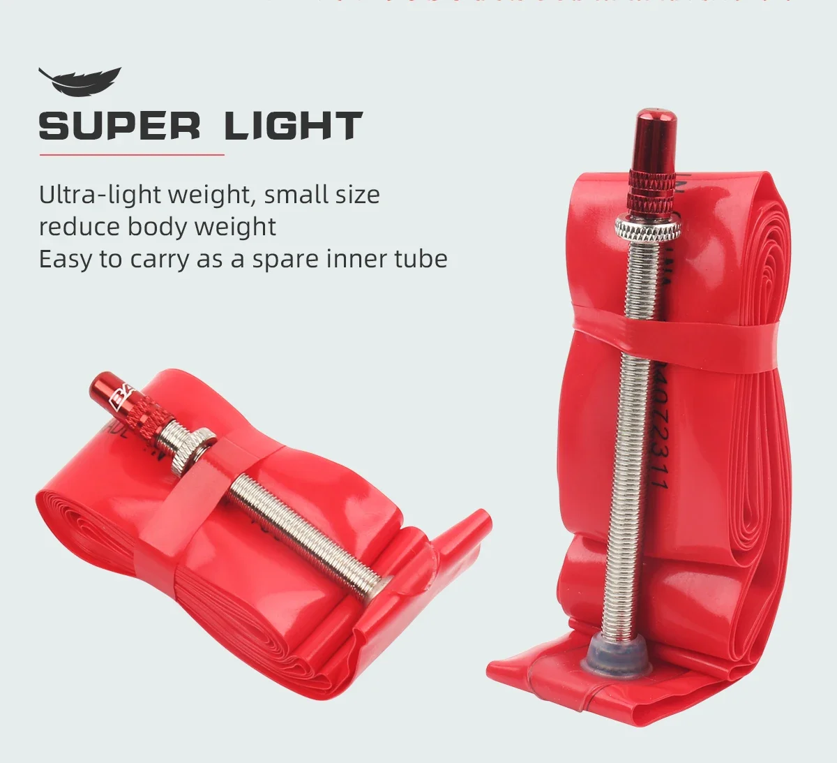 Сверхлегкая внутренняя труба для шоссейного велосипеда 14/16/20/26/27.5/29/700 из