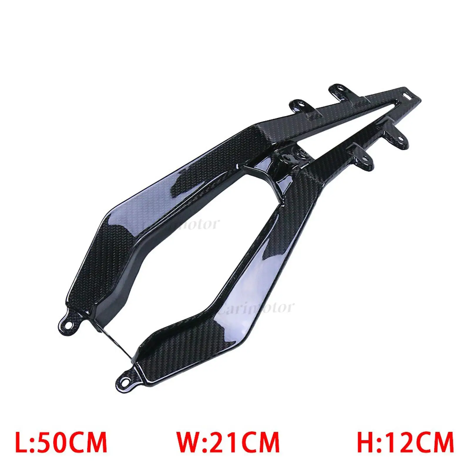 3K саржевая сухая задняя крышка из углеродного волокна для мотоцикла обтекатель