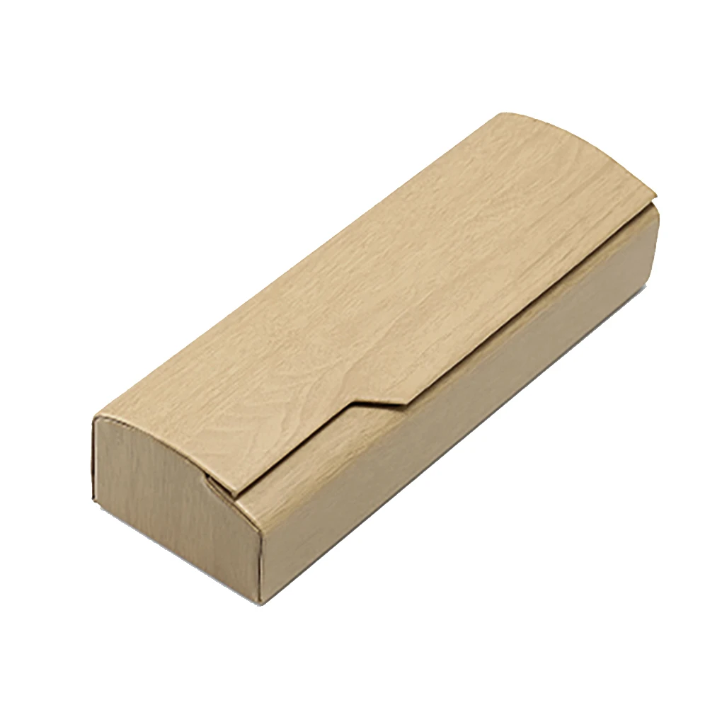 

Portable Wood Pattern Eye Glasses Protector Retro Foldable Eyewear Case Sunglasses Box Shell Box