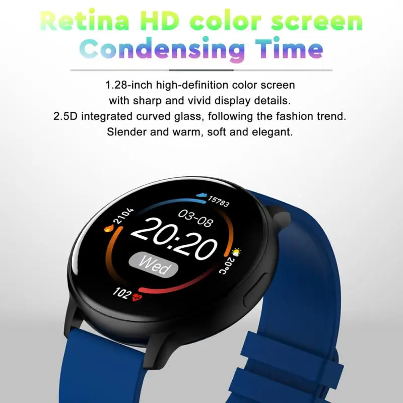 

ZL27 Bluetooth Call Women Smart Watch Full Touch Fitness Track Waterproof IP67 Men Smartwatch Lady For Android IOS Sleep Monitor