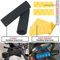 universal foam handle grip heat shrink handlebar grips brake cover for bmw f700gs f800gs r1250gs adv f850gs s 1000 xr 2015 2019