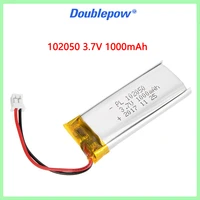 102050 3 7v 1000mah lipo cells lithium polymer rechargeable battery for gps recording pen led light beauty instrument with pcb