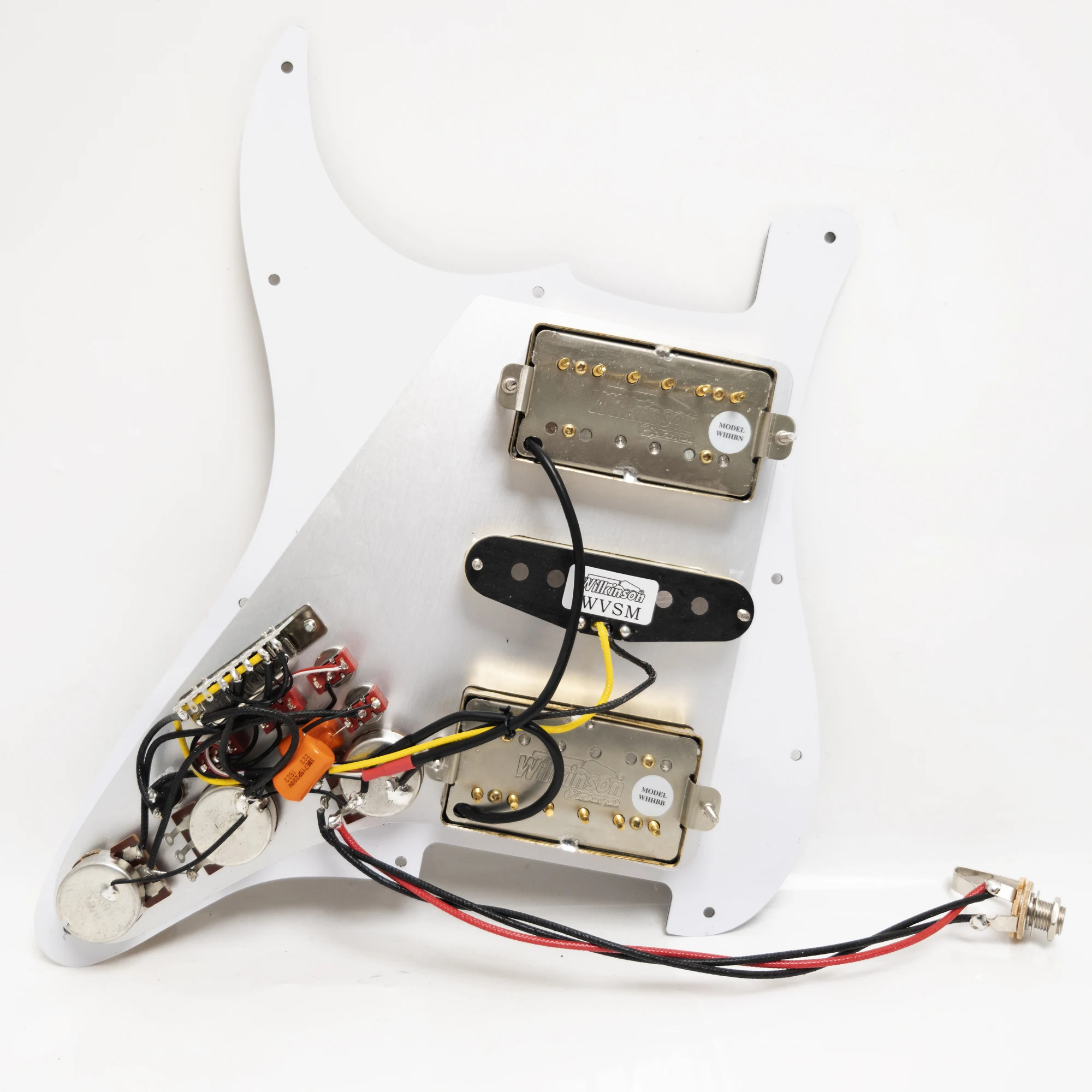 Предварительно смонтированная накладка для гитары с катушкой набор