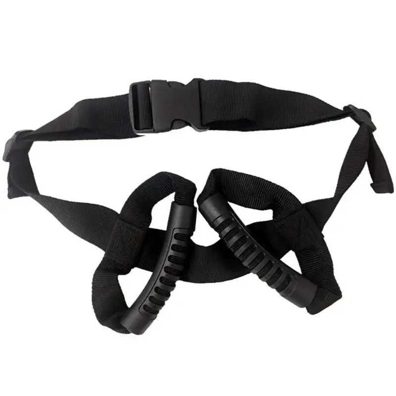

Rear Seat Passenger Grip Light Comfortable Belt Handles For Motorcycle Built-in PP Board Belt Motorcycle Seat Belt Protection