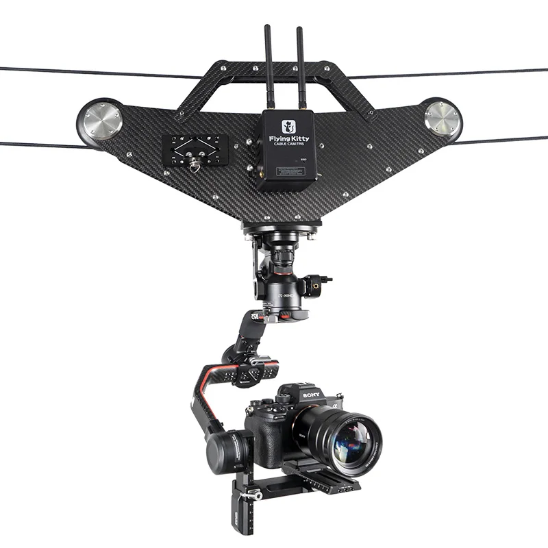 

FlyingKitty FM6 6kg Payload FM6 Wire Fly Cam CableCam System With Camera Accessories Mini Camcorders For Ronin2