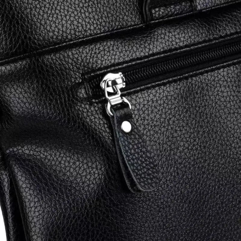Brand Men Bags Shoulder Bags PU Leather Business Briefcases Messenger Bags Laptop Handbags Designer Document Bag Daily Commute