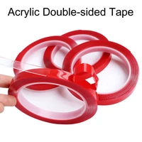 3mroll double sided adhesive tape acrylic transparent no traces sticker for led strip car fixed tablet fixed