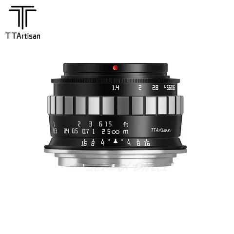 TTArtisan 23 мм F1.4 APS-C ручной объектив для камер Sony E/Fuji X/Canon EOSM/M43/Canon RF/Nikon Z/ L