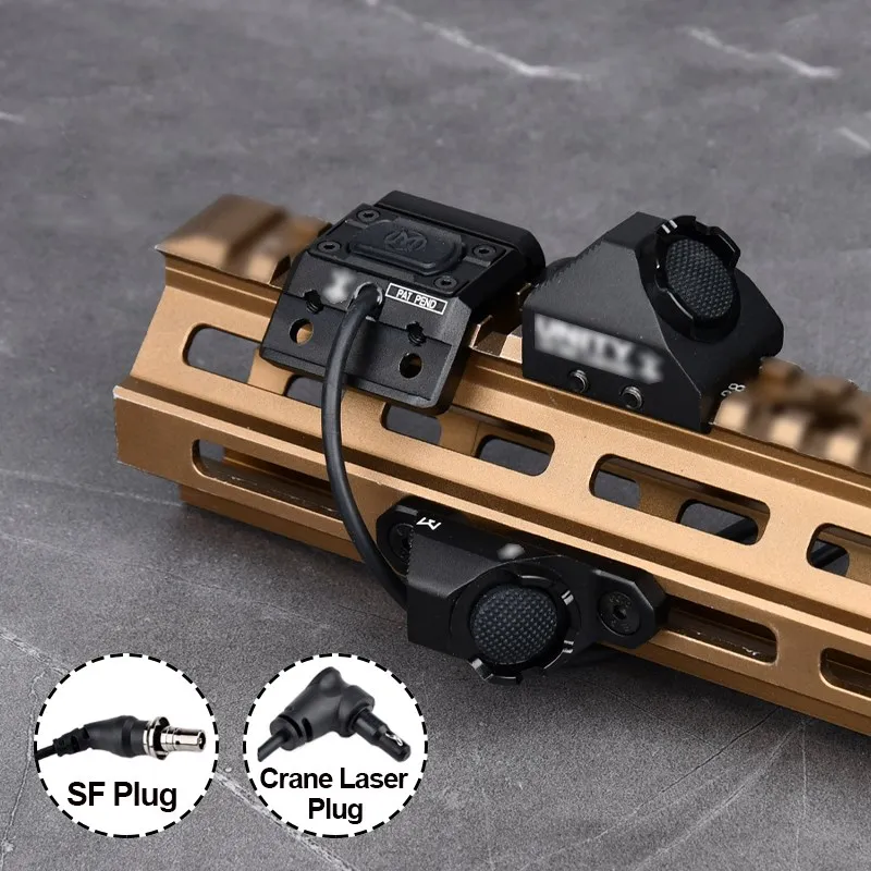 Тактическая горячая кнопка UNIT дистанционный переключатель давления для Surefire M300