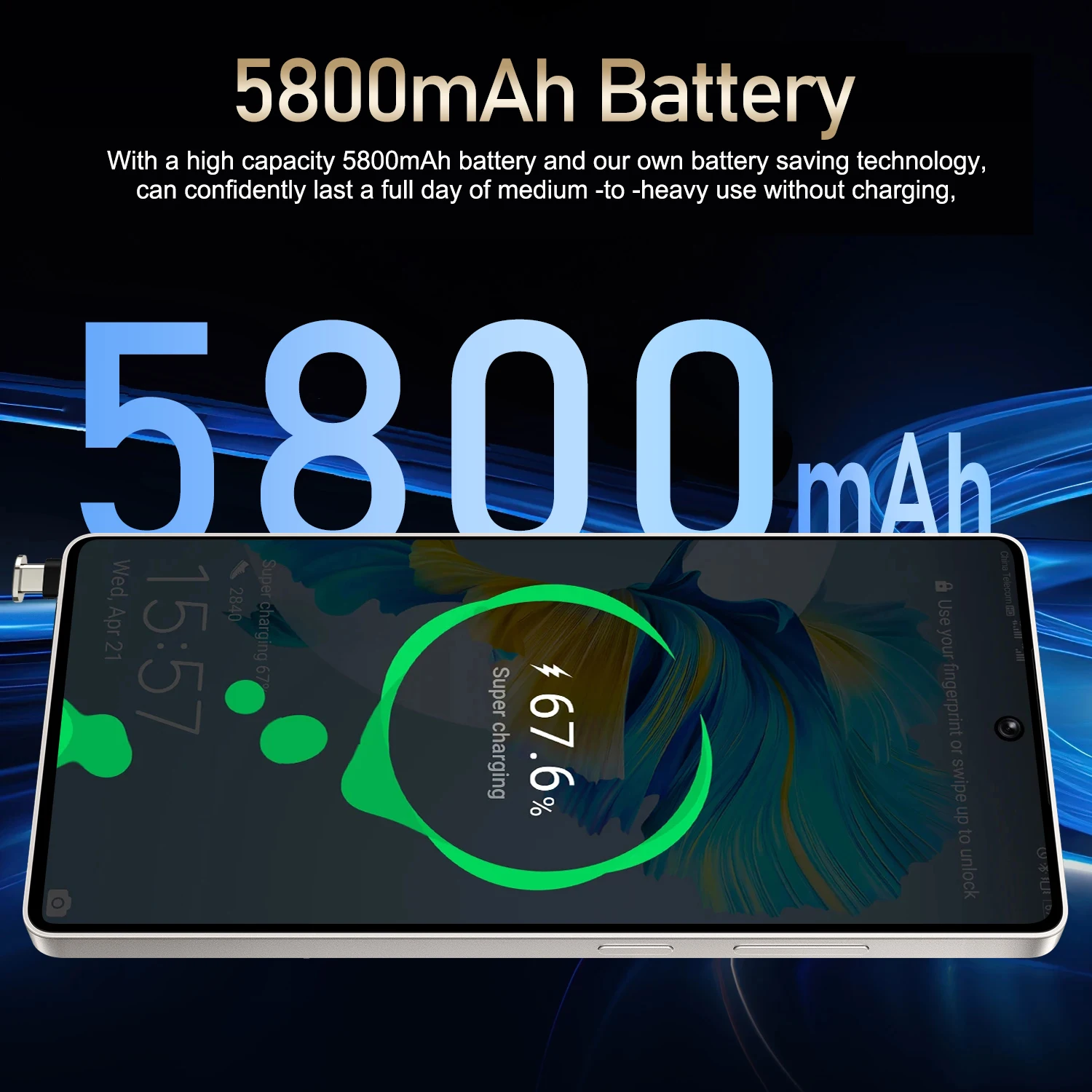 Смартфон S25 Pro Android 6,8 дюйма HD 812 ГБ ОЗУ 256512 ГБ ПЗУ 5800 мАч 48 МП камера Android 12 MTK Core сотовый телефон Google Play (art.: 3920ccacc1840) - 3920ccacc1840