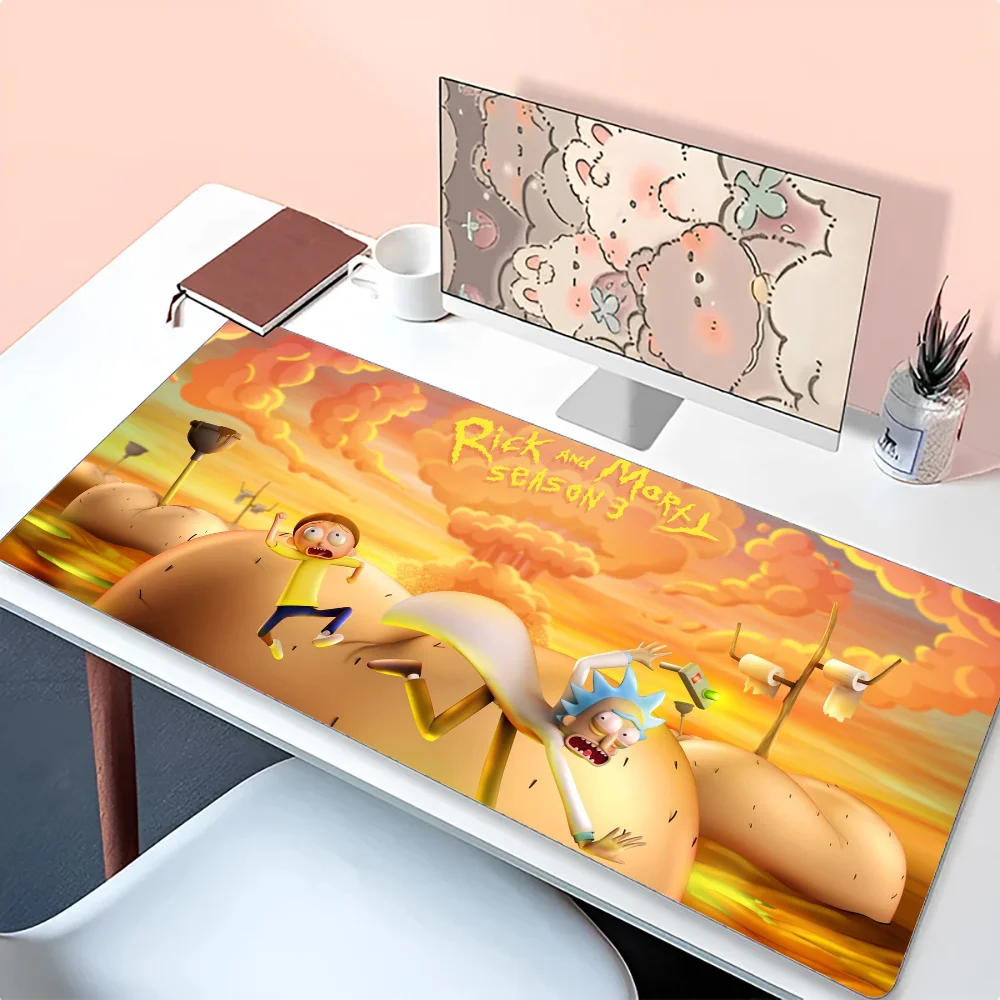 Коврик Для Мыши R-Rick Anime XXL Современный Стиль Противоскользящий Напольный Ковер