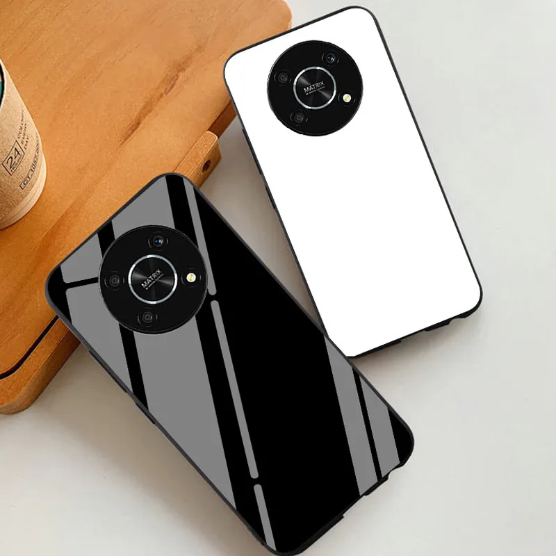 

Чехол из закаленного стекла для Huawei Nova Y90 Magic4 Lite Pro 5G, Жесткий Чехол для Honor Magic 4 50 Lite X9 5G Y90, чехол для телефона, бампер